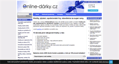 Desktop Screenshot of online-darky.cz